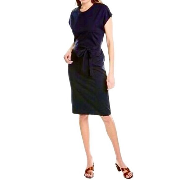 J. McLaughlin Majorie Dress in Navy Blue Women’s M - Picture 1 of 9